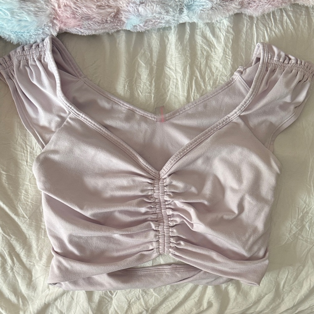 FP Movement by Free People Lavender Muscle Tee